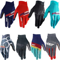 LEATT Racing 2021 8สีถุงมือรถจักรยานยนต์ถุงมือจักรยานเสือภูเขาทนต่อการขัดถูและรอยขีดข่วนที่มีสีสัน