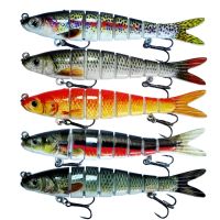 ✵✉ Trout Bait Fishing Lures 14cm 21.5g Jointed Minnow Bait Fishing Tackle Lures Wobbler Swimbait