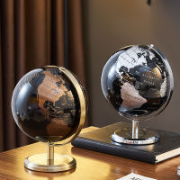 อุปกรณ์ตกแต่งบ้าน R World Globe การเรียนรู้ที่ทันสมัย World Map Globe Kids Study Desk Decor Globe Geography Kids Education