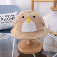 Cute Bird Baby Hat Boy Girl Sun Cap for Infant Toddler Animal Cartoon Cotton Bucket Basin Hats Spring Autumn Fashion 6-24M