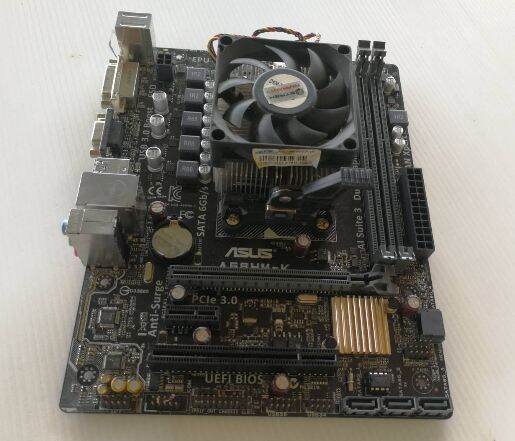 เมนบอร์ดพร้อม CPU ASUS A68HM-E/FM288XM+A6-7400k ; Socket. FM2 ...