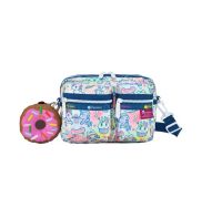 LeSportsac Tokidoki แบรนด์ร่วม2022ใหม่กระเป๋าสะพายข้างกระเป๋าสะพายน่ารักกระเป๋าหญิง L161