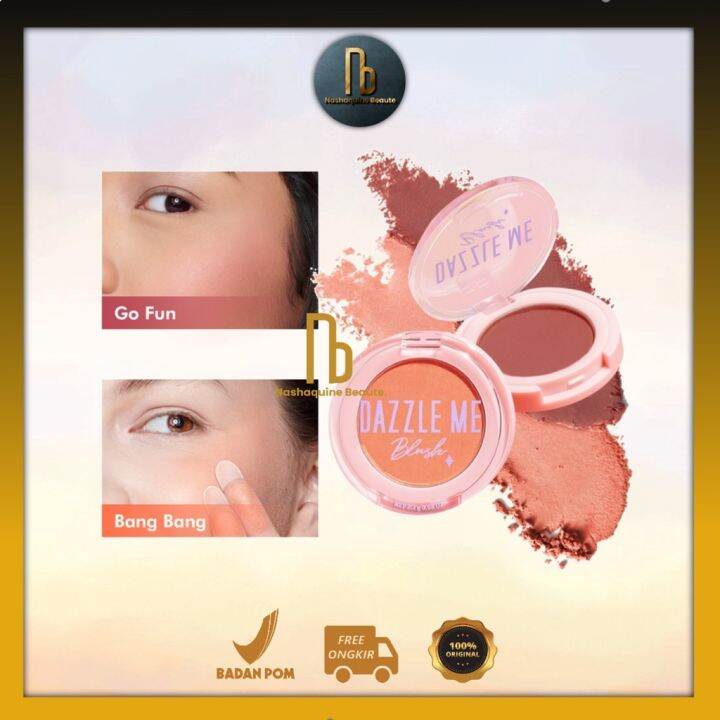 Dazzle Me Sweet Girl Blush On Long Lasting High Pigmented Powder
