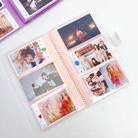 Mini Photo Album for Cards Waterproof Photocard Binder Transparent Photocard Storage Stickers Card Collect Book Idol Cards Album