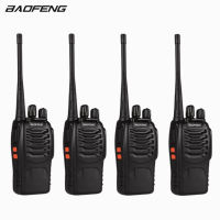 วิทยุสื่อสาร baofeng 888s 5วัตต์ วอวิทยุสื่อสาร ดำ แบบพกพา UHF วิทยุ วิทยุสองทาง คุณภาพสูง มินิ walkie talkie 5กิโลเมตร กลางแจ้ง กันน้ำ 16ช่อง