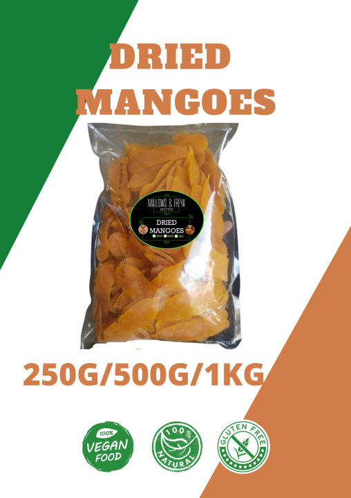 DRIED MANGOES (1KG/500G/250G) Lazada PH