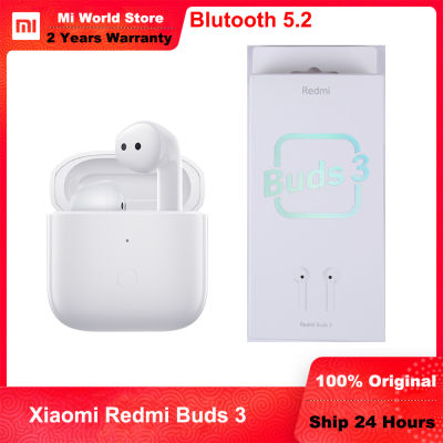 【cw】Xiaomi Redmi Buds 3 TWS Wireless Bluetooth Headphones Dual Mic Noise Cancellation Earbuds Water Resistant AptX Adpative Earphone