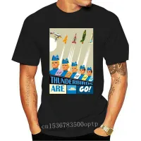 การพิมพ์พิเศษใหม่ thunderbirds Flying Plane Cool Ivory Men T เสื้อแฟชั่นผู้ชาย TOP