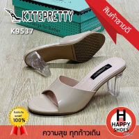 ?ส่งเร็ว?ส่งด่วน✨รองเท้าสวมส้นแก้วหญิง KITEPRETTY ส้น 2.5 นิ้ว รุ่น K9537 ผ้าซาติน The charm is you สวย สวมใส่สบาย ทนทาน