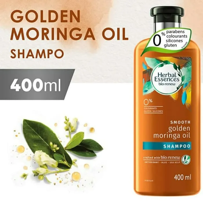 Herbal Essences Golden Moringa Oil Shampoo 400ml Lazada Indonesia