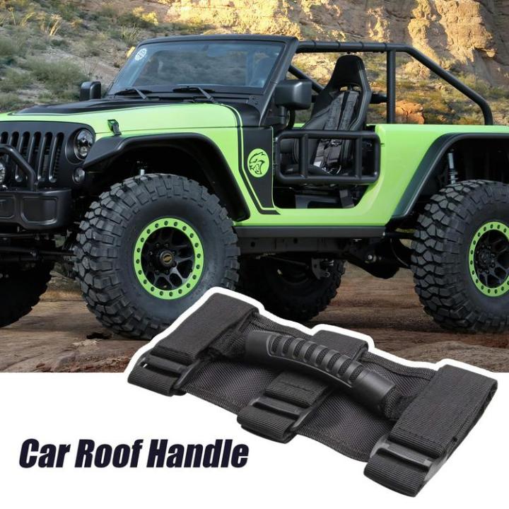 roll-bar-grab-handles-2pcs-grab-handles-car-grip-handle-roll-bar-practical-and-anti-slip-grab-bar-handle-set-exquisite-interior-accessories-for-car-and-off-road-vehicles-workable