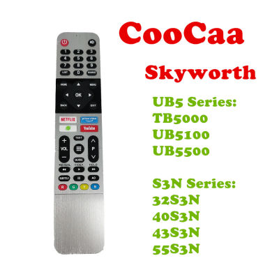 ใหม่สำหรับ Skyworth Android TV 539c-268920-w010สำหรับสมาร์ททีวี TB5000 UB5100 UB5500รีโมทคอนโทรล