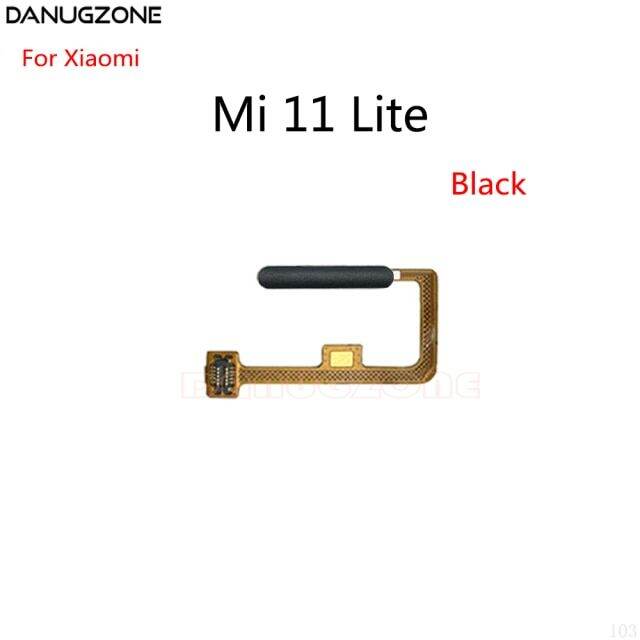 Power Button Switch Mute On / Off FingerPrint Sensor Touch ID Scanner Key Flex Cable For Xiaomi