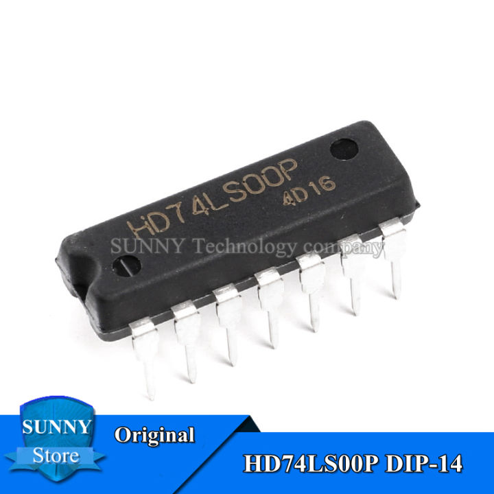 5Pcs Original HD74LS00P DIP-14 74LS00P 74LS00 DIP14 42 Input NAND Gate ...