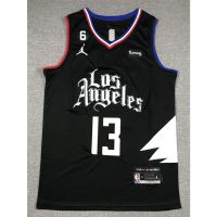 Hot 【5 styles】2023 nba jersey Los Angeles Clippers No.13 George black limited basketball jersey