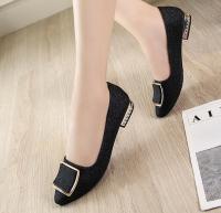 พร้อมส่งจากไทยZASHION รองเท้าส้นเตี้ยผู้หญิง Women Low Heels Casual Heels | Women Premium Shoes