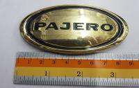 Logo Pajero ของรถ Mitsubishi สีทอง 9cm