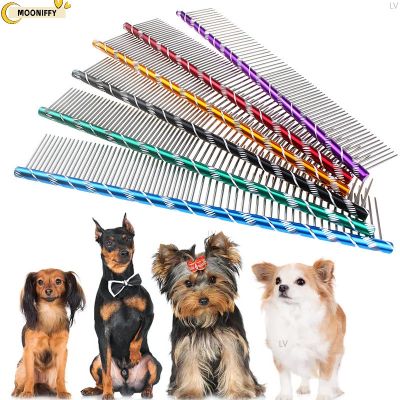 【CC】 Dog Comb Thick Hair Fur Removal Pets Grooming Combs Shaggy Dogs Barber