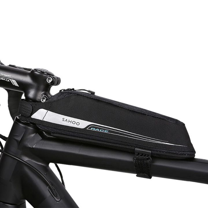 sahoo-race-series-121343กระเป๋าใส่จักรยานกรอบ-slim-compact-cycling-storage-pouch-saddle-bags-mtb-road-bike-tube-pannier