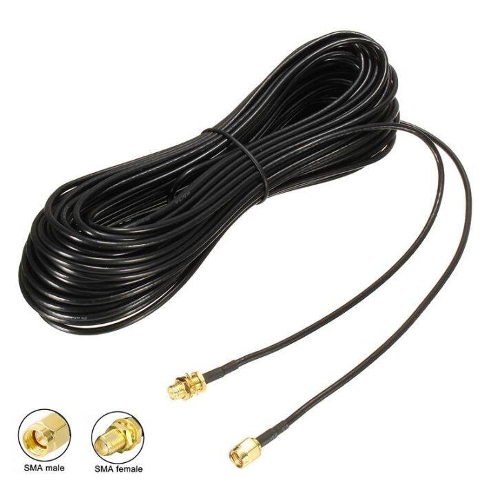 pr-sma-rg174-10m-สำหรับ-เสาอากาศ-3g-4g-router-antenna-extension-cable-10-เมตร