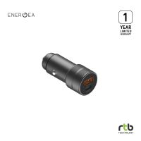 Energea หัวชาร์จในรถยนต์ Duo Port 38W รุ่น AluDrive PD20+ - GunMetal