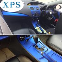 Xps สำหรับ Mazda 3 2010-2015ตรงกลางภายในแผงควบคุมที่จับประตู3D/5D สติกเกอร์ไฟเบอร์คาร์บอนสติ๊กเกอร์แต่งรถอุปกรณ์เสริม