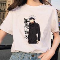 Japanese Anime Gojo Satoru Mens and Womens T-shirt Jujutsu Kaisen Shirt Kawaii Yuji Itadori Graphic T-shirt Women Clothing