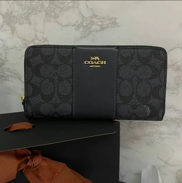 Coach F31546 新品未使用 COACH コーチ長財布 ラウンドファスナー