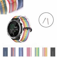 ▫❡ 20mm Woven Nylon Watch Band Strap For Garmin Forerunner 245 245M 645 645M Smart Watch Replacement Bracelet wristband For Venu SQ