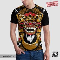 Mens T-Shirt PRINT DISTRO 3R INDONESIA BARONG ART 3