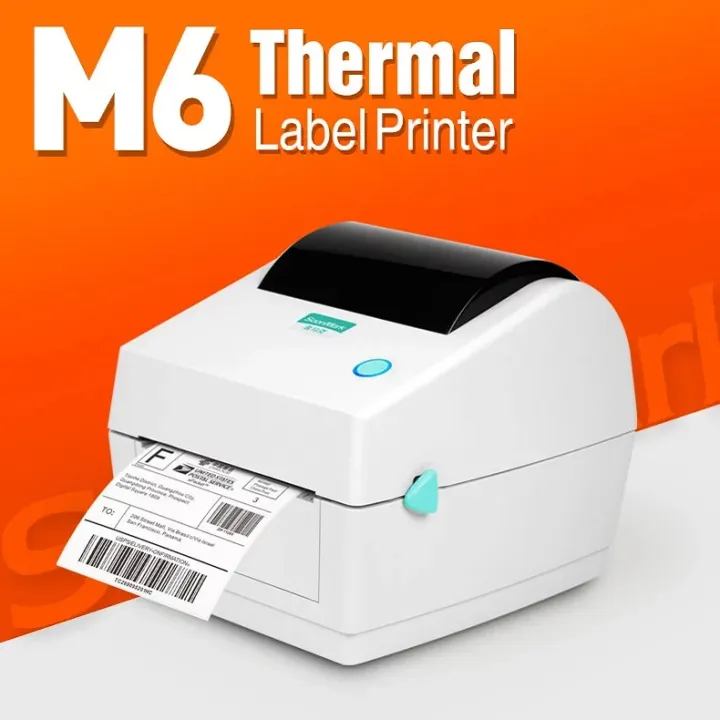 SoonMark M6 Thermal Label Printer for A6 Shipping Airway Bill Lazada PH