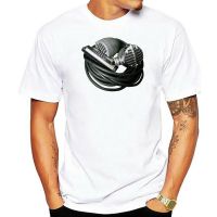 Men tshirt Harmonica and Mics - Mens women tees top