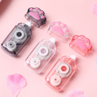 5mm*6m White Out Cute Cat Claw Correction Tape Portable Large Capacity Transparent Erasure Tape School Office Supplie Stationery Correction Liquid Pen