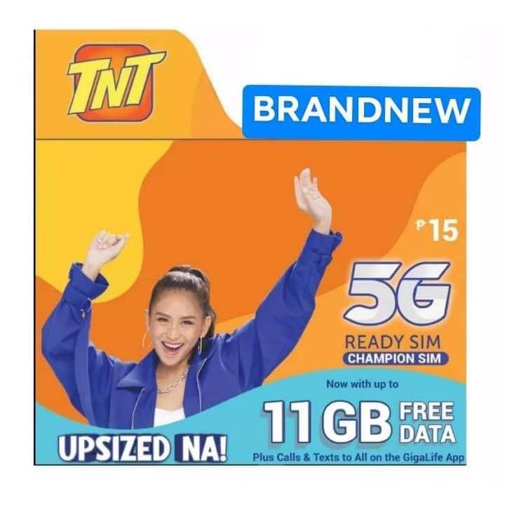 Prepaid Talk N’ Text SIM Card 5G Ready Triple-cut SIM WITH 10PESOS LOAD ...