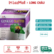 Ginko Biloba 360 giúp giảm đau đầu, hoa mắt, chóng mặt, bổ não