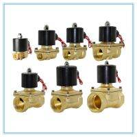 1/4" 1/8" 3/8" 1/2" 3/4" 1" 2"  AC220V DC12V/24V Electric Solenoid Valve Pneumatic Valve for Water Oil Air Gas Valves