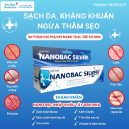 NANO BẠC SILVER - Sạch da, kháng khuẩn, ngừa thâm sẹo