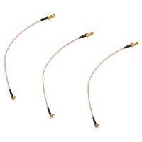 3X MCX Male to SMA Female RG316 Low Loss Pigtail Adapter Cable 21cm/8.3In