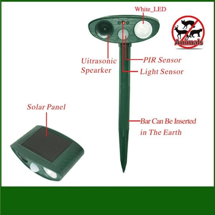 solar-animal-driver-ultrasonic-flash-bird-dog-cat-drive-snake-and-mouse-animal-outdoor-garden-repellers-pet-supplies