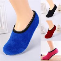 1 Pair Antislip Floor Thicken Velvet Socks Winter Keep Warm Socks for