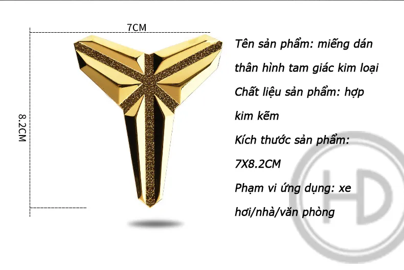 1 Cái) Logo Kim Loại Dán Xe Hơi, Miếng Dán Trang Trí Cơ Thể Tinh ...
