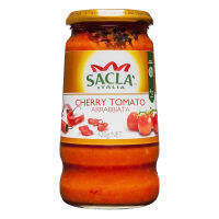 Sacla Arrabbiata Pasta Sauce 420g แซคล่า อาแรบเบียต้า พาสต้าซอส ขนาด 420 กรัม (6294)