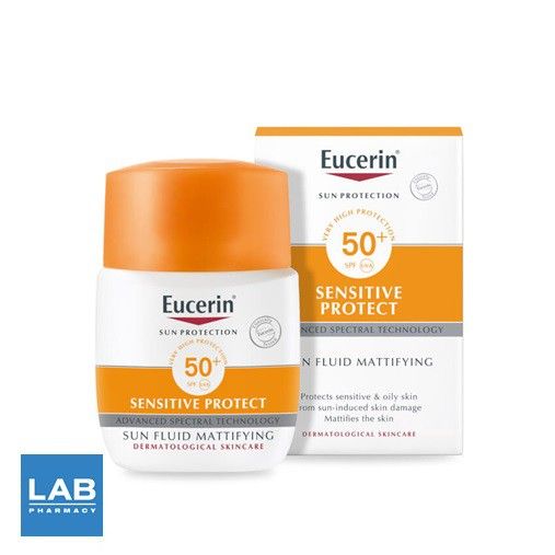 eucerin-sun-fluid-mattifying-face-spf-50-50-ml-ผลิตภัณฑ์กันแดดสำหรับผิวหน้า-สำหรับผิวบอบบางแพ้ง่าย