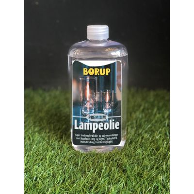 1009/1L.น้ำมันตะเกียงแก้ว Borup Bio Premium Lampeolie 1000 Ml. parafin