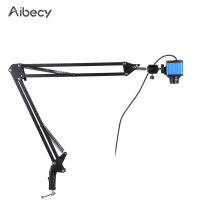 Aibecy 1080P HD Camera Computer Camera Webcam 2 Megapixels Fixed Focus 85 Degree Wide Viewing Manual Focus Auto Exposure Compensation with Built-in Microphone Holder USB Plug &amp; Play for Video Conference Online Teaching Chatting Live Webcasting