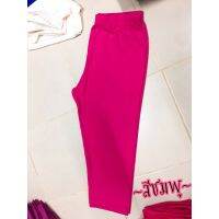 ?สินค้าขายดี? [สีชมพู,XXXL]??กางเกงเลคกิ้งสาวพลัสไซส์ 5ส่วนไม่อับ ไม่บางไม่ม้วนไม่หย่นไม่โป๊ถ่ายจากสินค้าจริง รายละเอียด