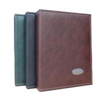 Large Leather Photo Albums Totaling 40 Sheet 80 Sides Scrapbook Wedding Guest Book Creative DIY Memories Book Insert Album Gift  Photo Albums