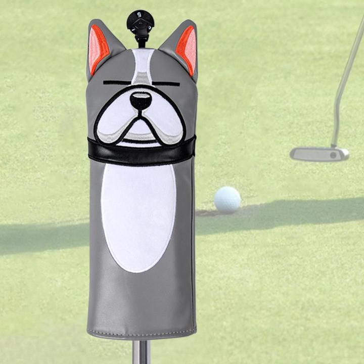 gepeack-ที่ครอบหัวไม้กอล์ฟ-ที่ปลอกหุ้มหัวไม้กอล์ฟไม้สำหรับฝึกหัดเล่นกอล์ฟ