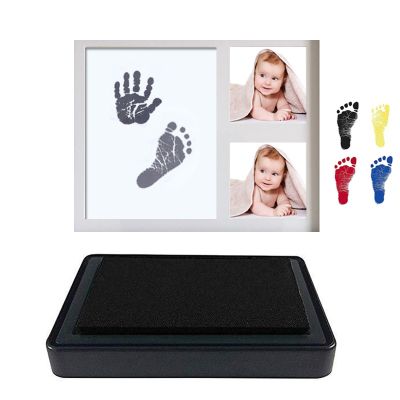 Baby Care Non-Toxic Hand and Footprint Imprint Kit Gifts Souvenirs Casting Newborn Handprint Ink Pad Infant Clay Paw Print
