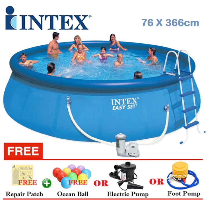 PROMOTION 28130 INTEX Inflatable Swimming Pool Safe PVC Bath Basin